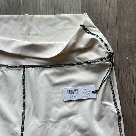 WeWoreWhat High Rise Corset Biker Shorts-EUC - Picture 6 of 10